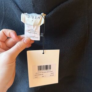 Dissh Black Soft Shorts